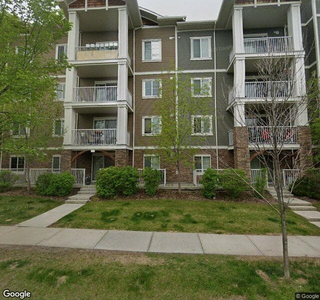 Street view of 204-406 Cranberry Park SE, Calgary