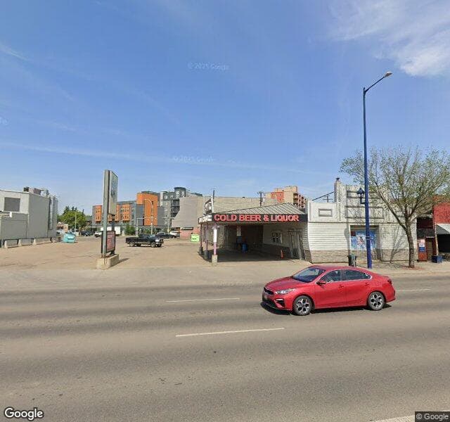 Street view of 12720 Fort Road, Edmonton