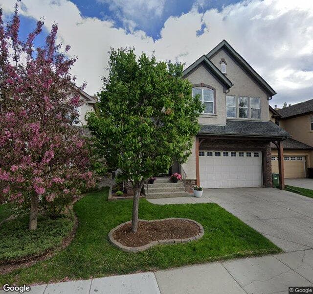 Street view of 161 Cranleigh Bay SE, Calgary