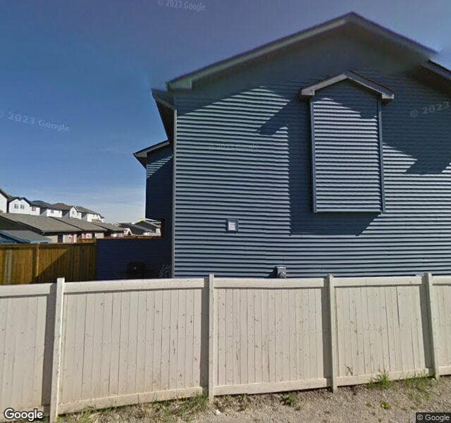 Street view of 275 Everstone Drive SW, Calgary