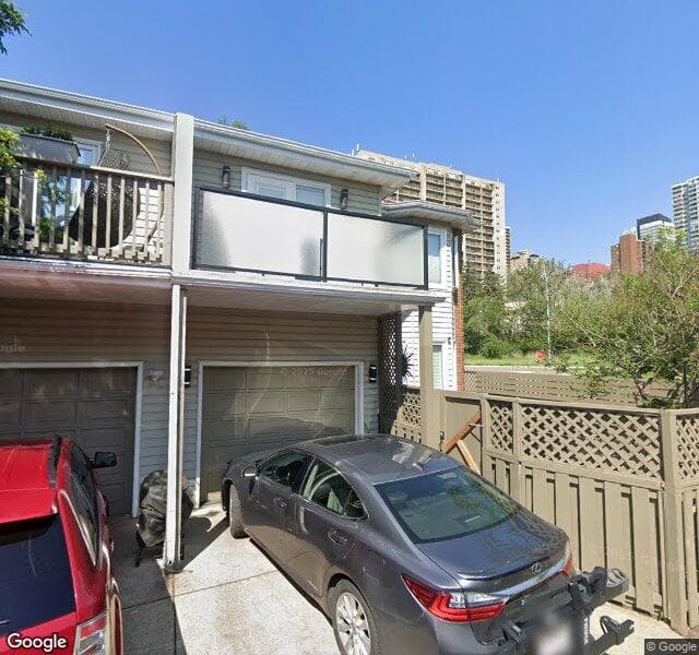 Street view of 9749 102 Street NW, Edmonton