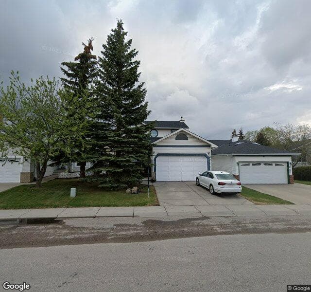 Street view of 264 Hawkmount Close NW, Calgary
