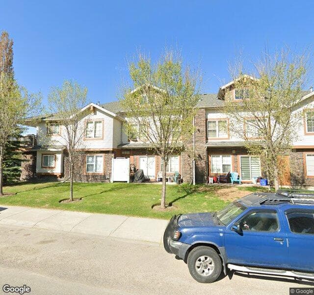 Street view of 205-20 Panatella Landing NW, Calgary