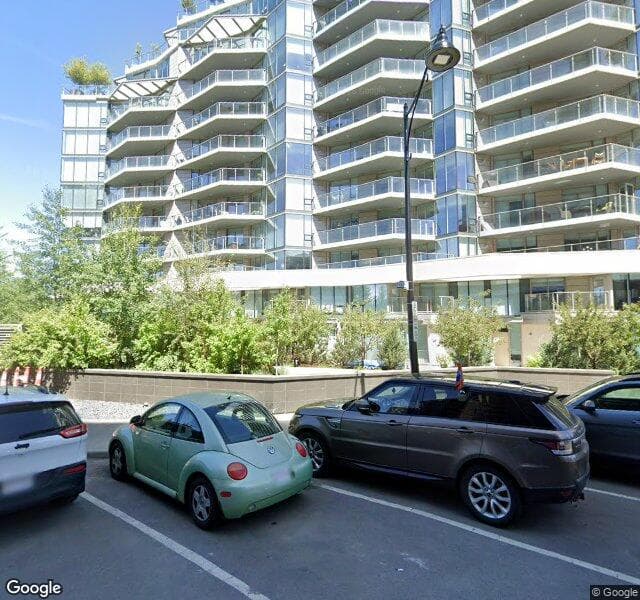 Street view of 302-738 1 Avenue SW, Calgary