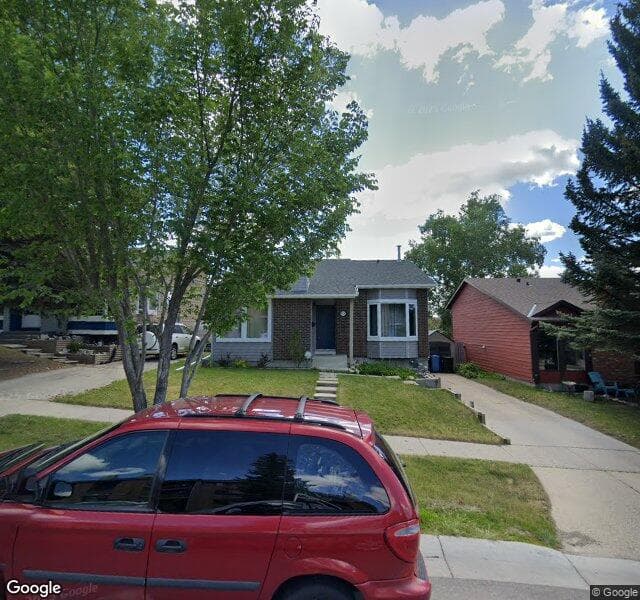 Street view of 6716 Ranchview Drive NW, Calgary
