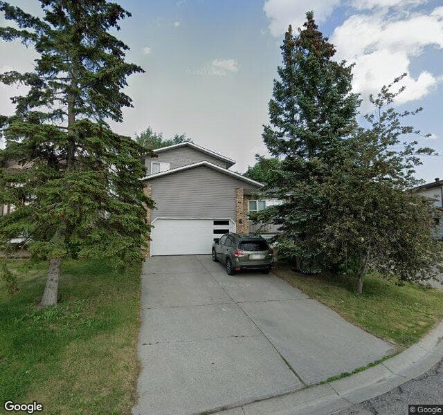 Street view of 55 Whitehaven Crescent NE, Calgary