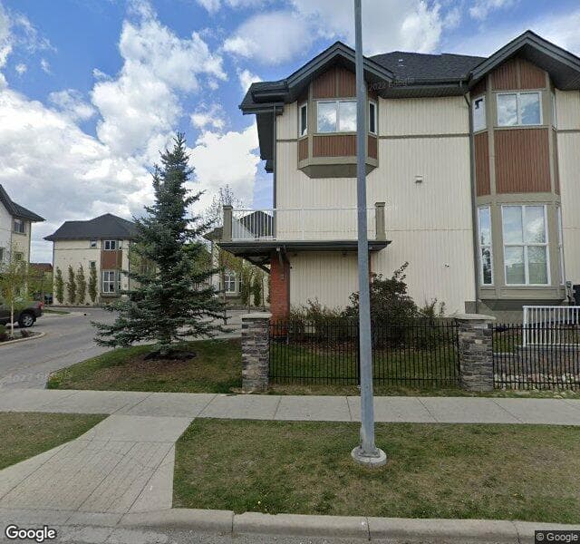 Street view of 402 Wentworth Villas SW, Calgary
