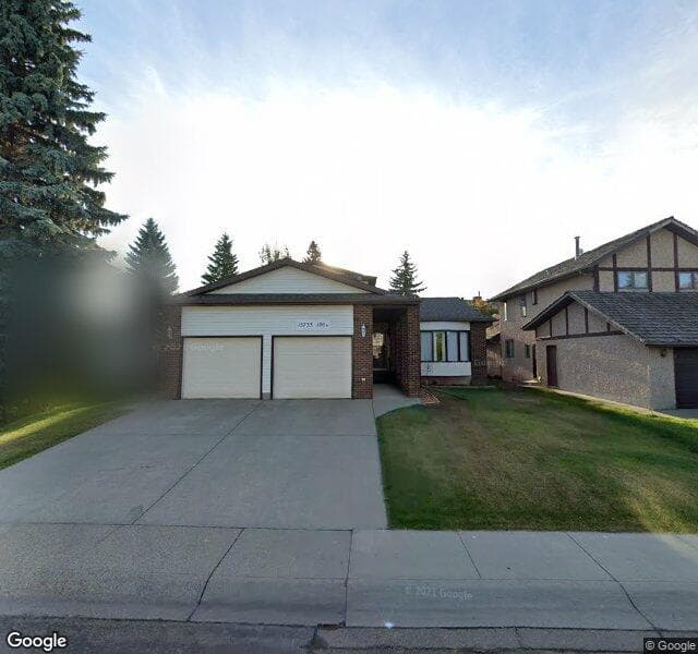 Street view of 15733 106 Street NW, Edmonton