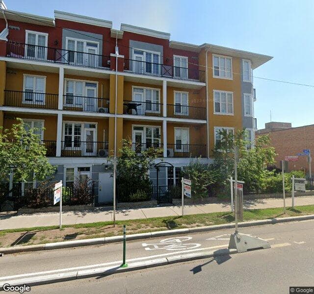 Street view of 208 Holy Cross Lane SW, Calgary