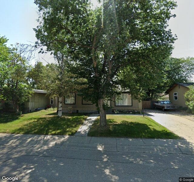 Street view of 6031 Lacombe Way SW, Calgary