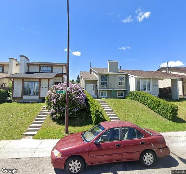Street view of 4325 58 Street NE, Calgary