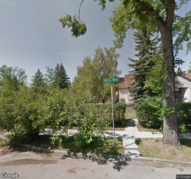 Street view of 3243 Alfege Street SW, Calgary