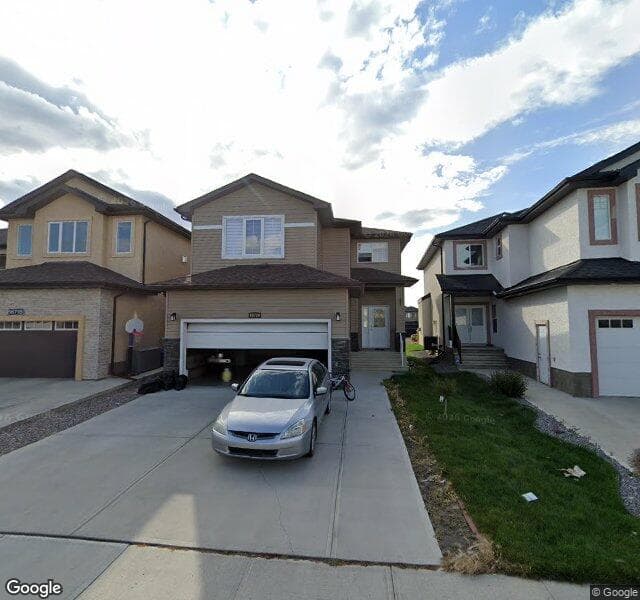Street view of 16720 61 Street NW, Edmonton