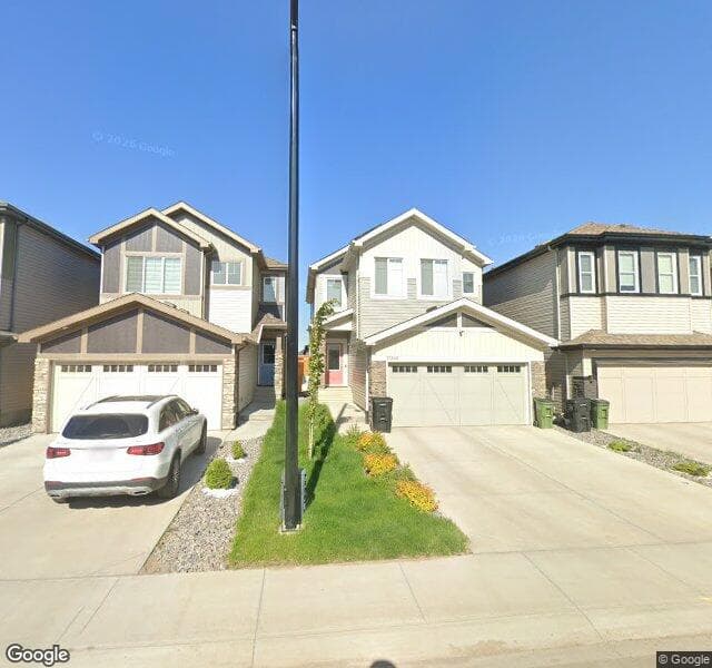 Street view of 17562 63A Street NW, Edmonton