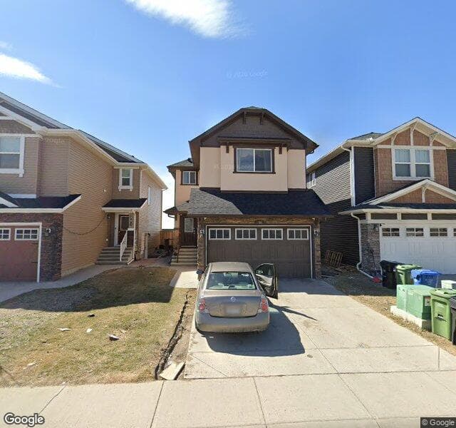 Street view of 396 Skyview Shores Manor NE, Calgary