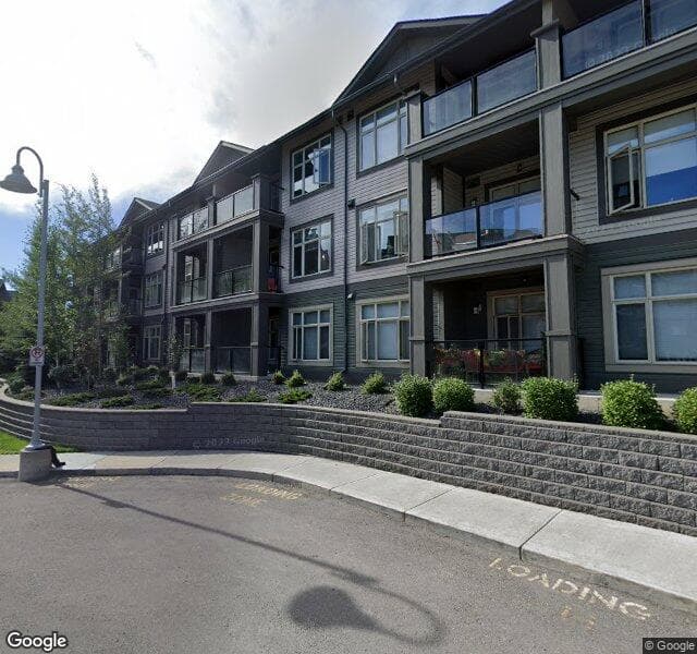 Street view of 313-25 Aspenmont Heights SW, Calgary