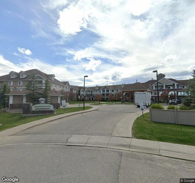 Street view of 428 Chaparral Ravine View SE, Calgary