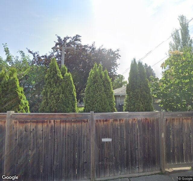 Street view of 10714 128 Street NW, Edmonton