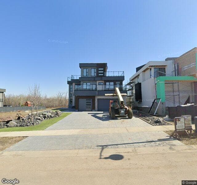 Street view of 4111 Whispering River Drive NW, Edmonton