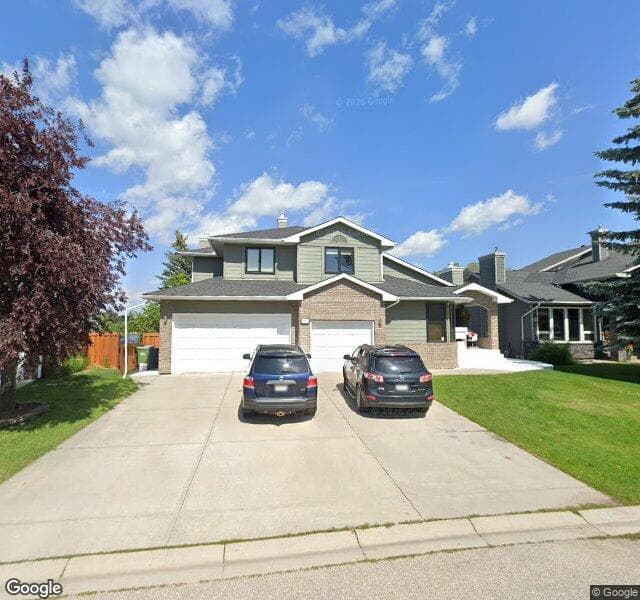 Street view of 85 Sunset Way SE, Calgary