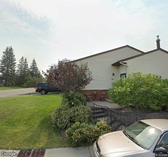 Street view of 107 Silvergrove Road NW, Calgary