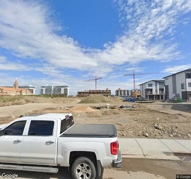Street view of 414-8235 8 Avenue SW, Calgary