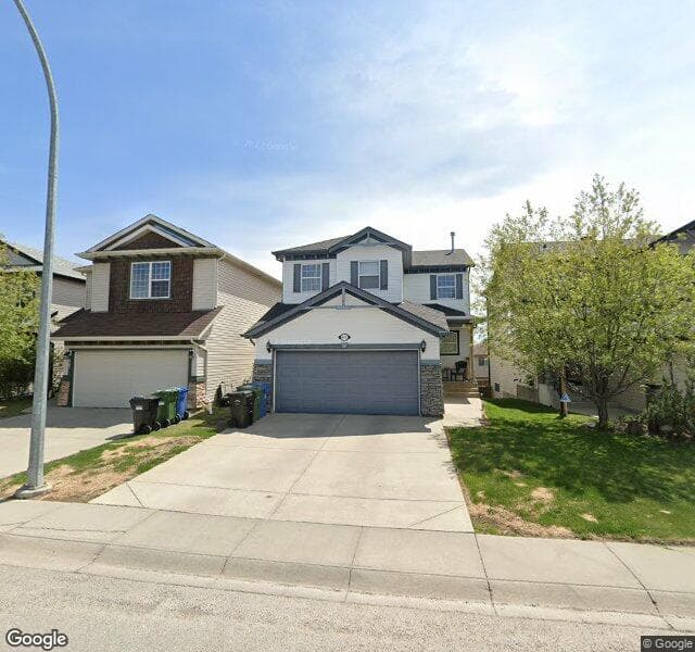 Street view of 443 Tuscany Ridge Heights NW, Calgary
