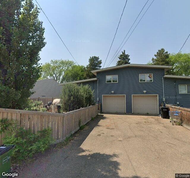 Street view of 12929/31 103 Street NW, Edmonton