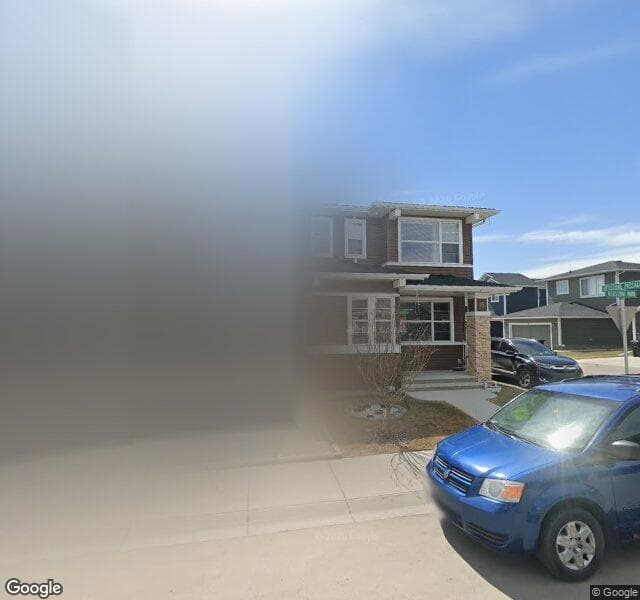 Street view of 95 Redstone Park NE, Calgary