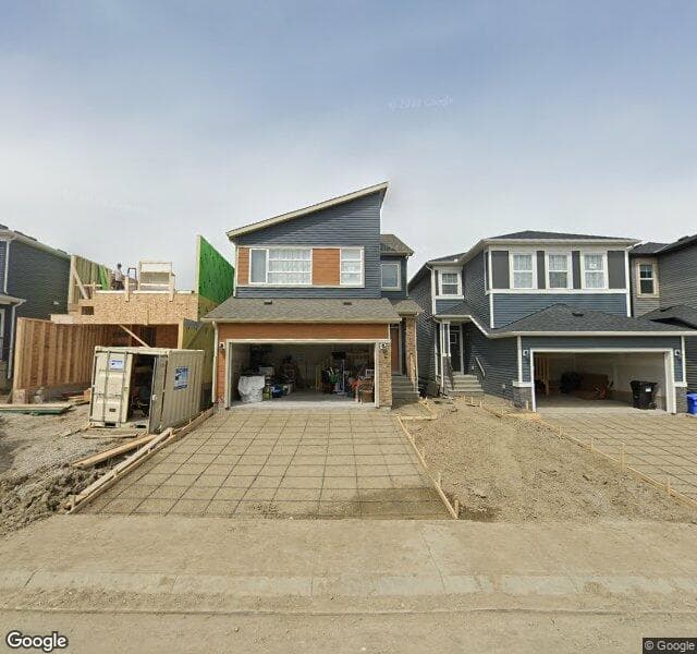 Street view of 25 Belmont Green SW, Calgary