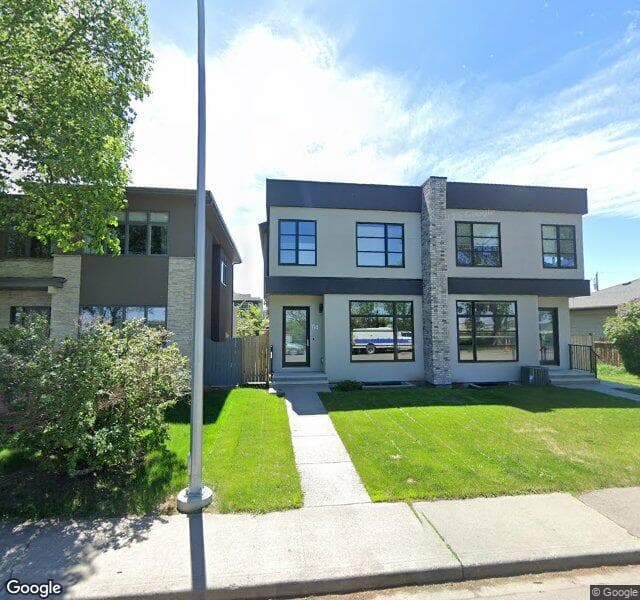 Street view of 1141 Renfrew Drive NE, Calgary