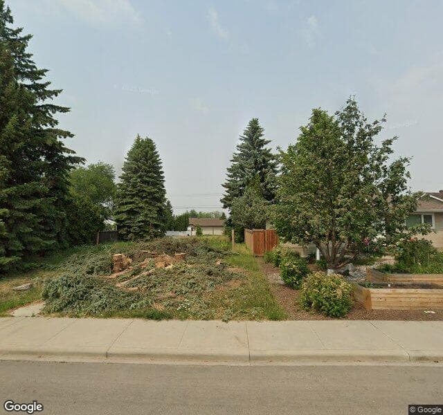 Street view of 5604 105 Avenue NW, Edmonton