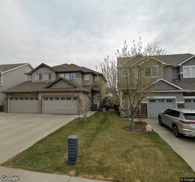 Street view of 9507 Simpson Court NW, Edmonton