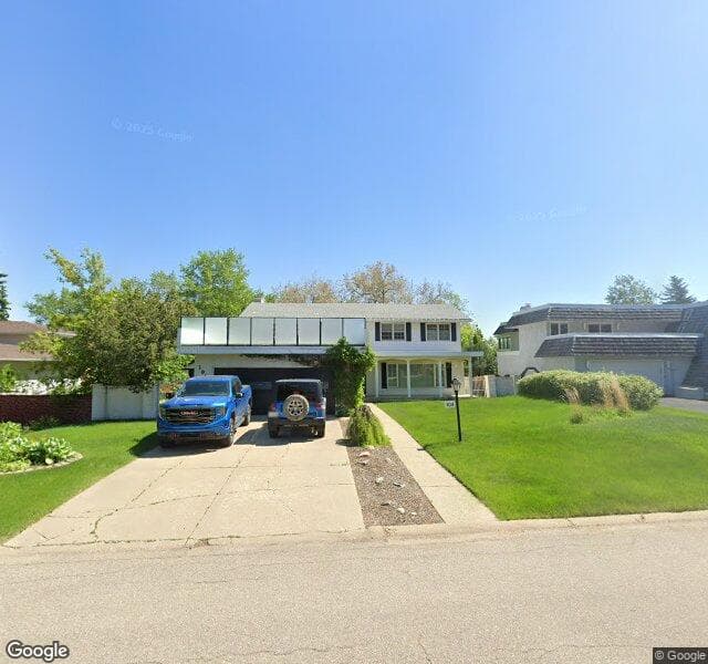 Street view of 104 Quesnell Crescent NW, Edmonton