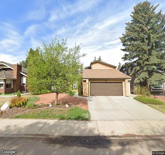 Street view of 2412 115 Street NW, Edmonton