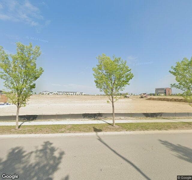 Street view of 3211-1802 Mahogany Boulevard SE, Calgary