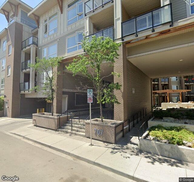 Street view of 707 4 Street NE, Calgary