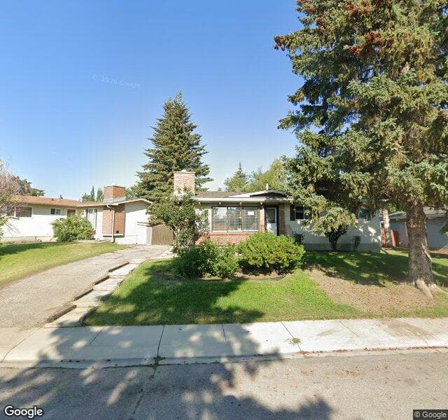 Street view of 10827 Brae Road SW, Calgary