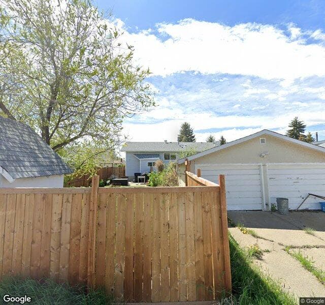 Street view of 14215 78 Street NW, Edmonton