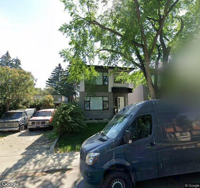 Street view of 3308 2 Street NW, Calgary