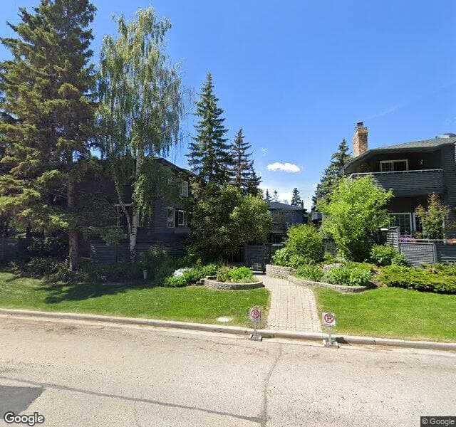 Street view of 212-4037 42 Street NW, Calgary