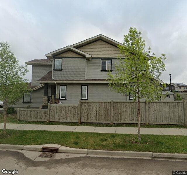 Street view of 18003 77 Street NW, Edmonton