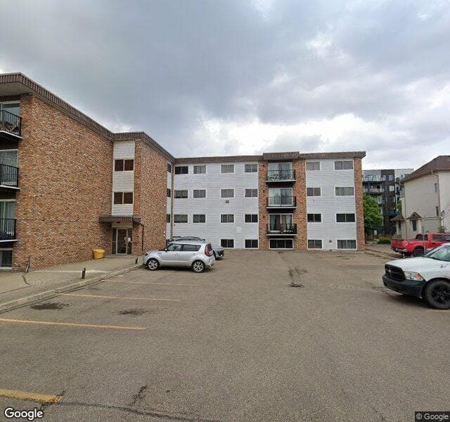 Street view of 304-10320 113 Street NW, Edmonton
