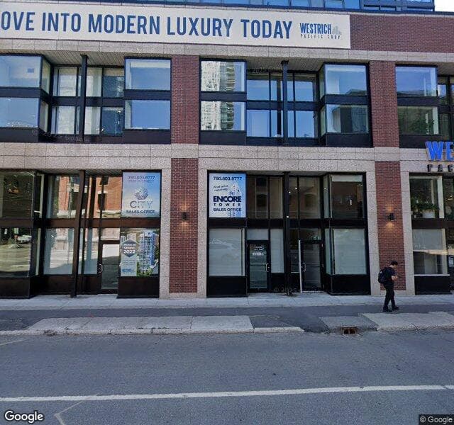 Street view of 10180-1801 103 Street, Edmonton