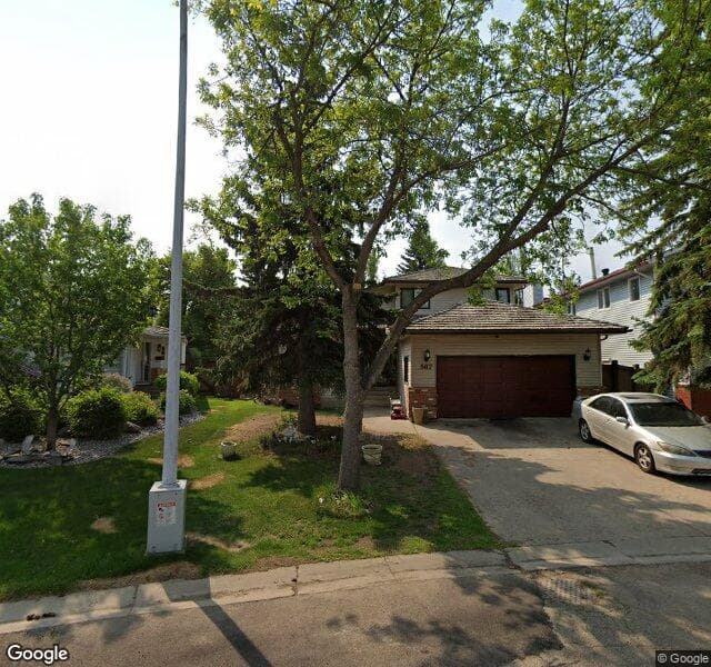 Street view of 507 Burton Close NW, Edmonton