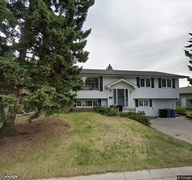 Street view of 26 Varsplain Place NW, Calgary