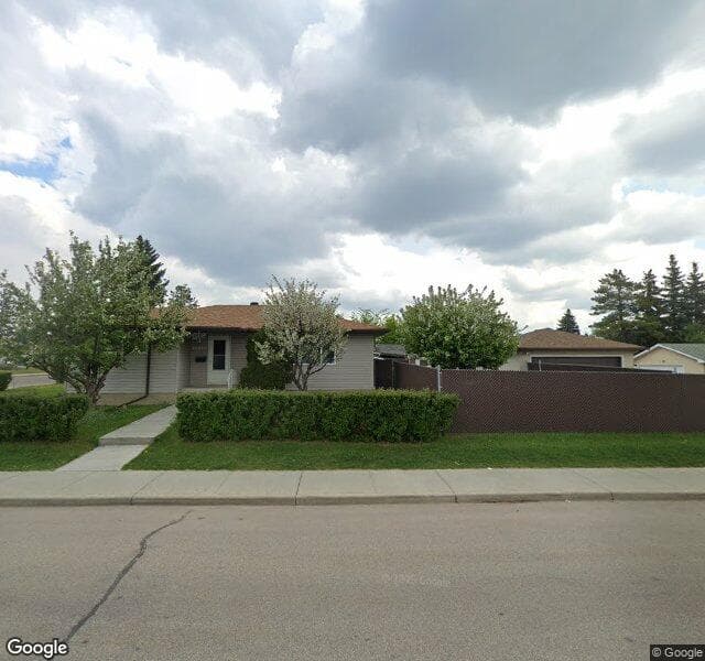 Street view of 14911 77 Street NW, Edmonton