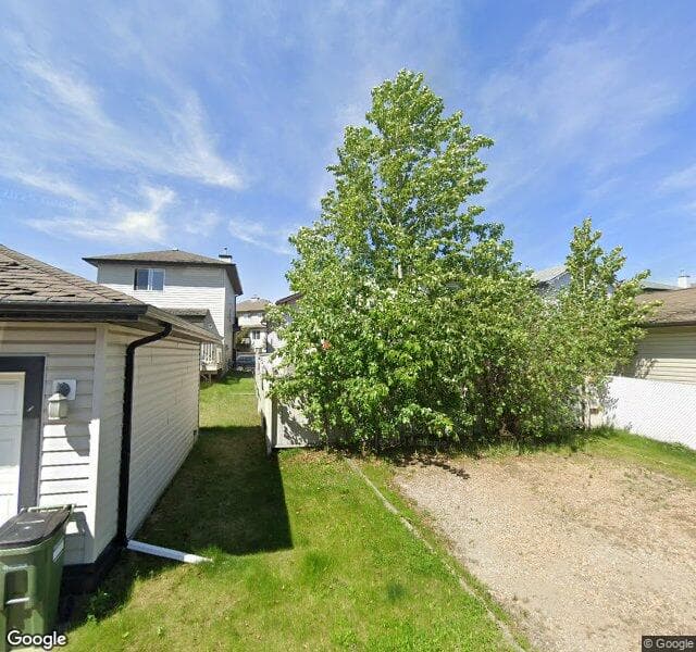 Street view of 15511 45 Street NW, Edmonton