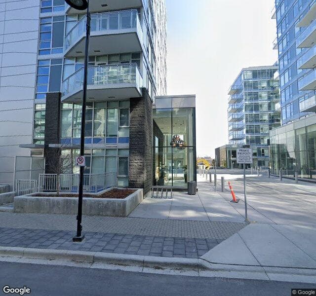 Street view of 710-108 Waterfront Court SW, Calgary