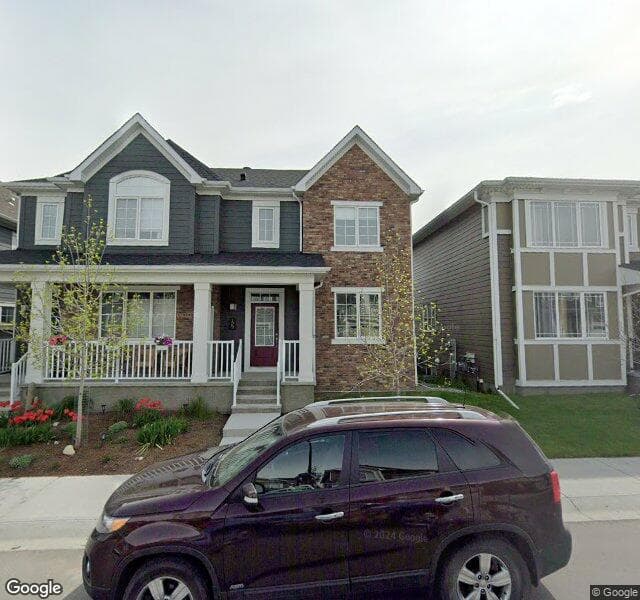 Street view of 129 Yorkville Manor SW, Calgary